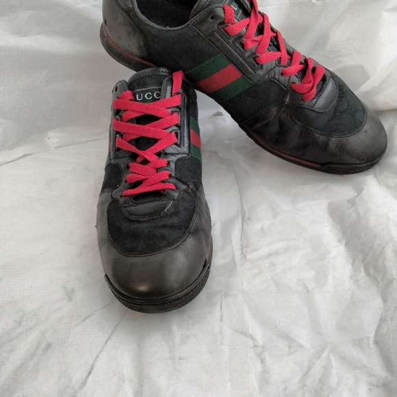 Gucci GG Guccissima Web Stripe sneakers men's 10 - Picture 16 of 16